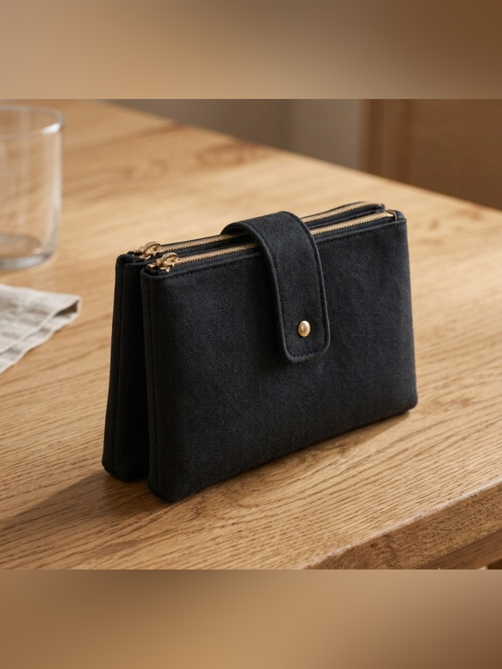 Lancôme Double-Zip Makeup Bag